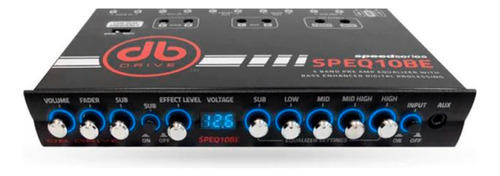 Ecualizador Db Drive Speq10be 8.5 Volts 5 Bandas Restaurador