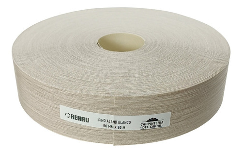 Tapacanto Rehau Pino Aland Blanco 50 Mm X 50 M C/ Cola Egger