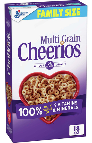 Cheerios Multigrano Cereal Americano 510grs