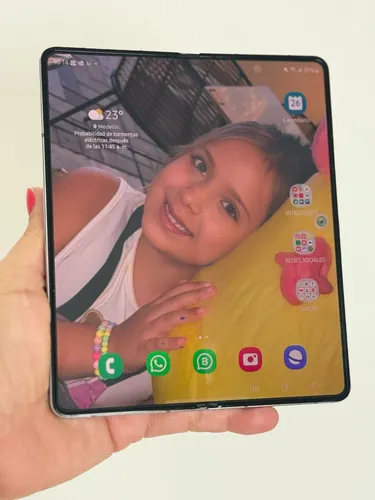 Samsung Galaxy Z Fold5 5g Dual Sim 512 Gb Crema 12 Gb Ram (Usado)