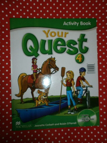 Your Quest 4 Activity Book +2cds Macmillan Nuevo!