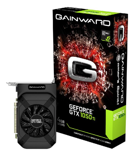 Placa De Vídeo Nvidia Gainward Geforce Gtx 1050ti 4gb Gddr5