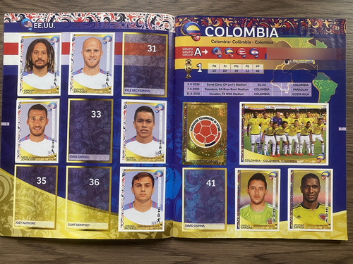 Album Copa America Centenario Usa 2016 Panini 100% Original