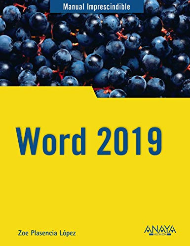 Libro Word 2019 Manual Imprescindible De Zoe Plasencia López