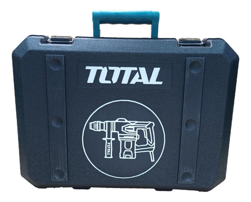 Imagen 3 de 6 de Rotomartillo Industrial Sds Plus 1500w + 5pzas Total Color Verde