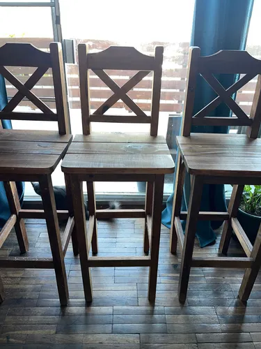 Butacas De Madera (Usado)