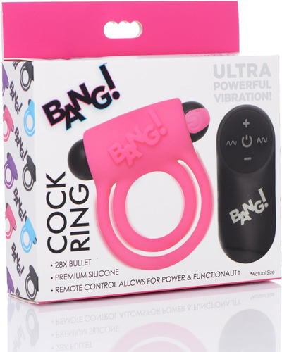 Anillo Vibrador Control Remoto Bang Americano Recargable