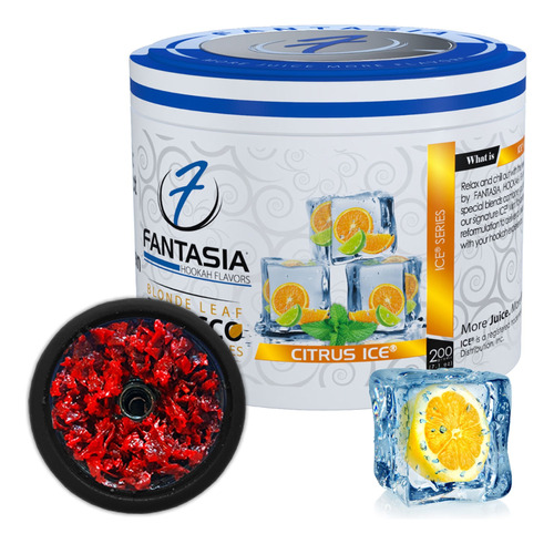 Fantasia Hookah Shishas Citrus Ice 200g