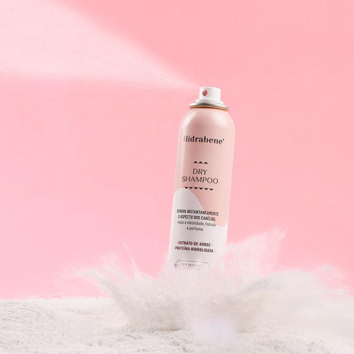 Kit C/ 6 Dry Shampoo Hidrabene 150ml Shampoo A Seco Hidrata