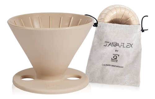 Qullai La Cafetera De Silicona Plegable Original Javaflex Pr