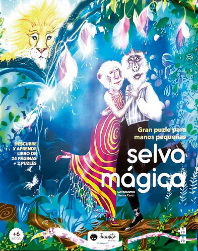 Selva Magica - Libro + 2 Puzzles - Varios