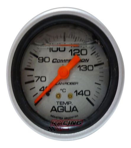 Reloj Temperatura De Agua Competicion 60mm Glicerina