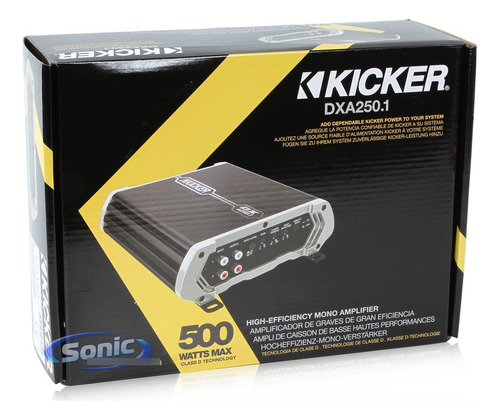 Amplificador Kicker 41dxa2501 500w D-series