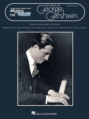 Best Of George Gershwin Ez Play Today Volume 196