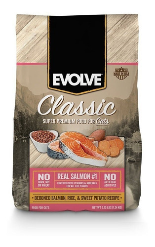 Evolve Cat Adult Salmon 1.24 Kg