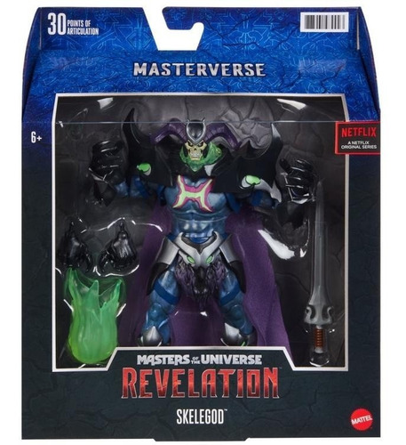 Skelegod Revelation Masters Of The Universe He-man Skeletor