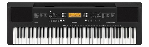 Teclado musical Yamaha PSR Series EW300 76 teclas negro