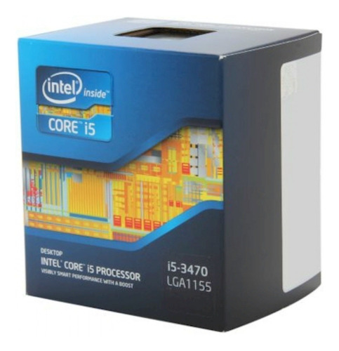 Imagem 1 de 6 de Intel Core I5 3470 3.4ghz 1155 + Pasta I5 Impecável
