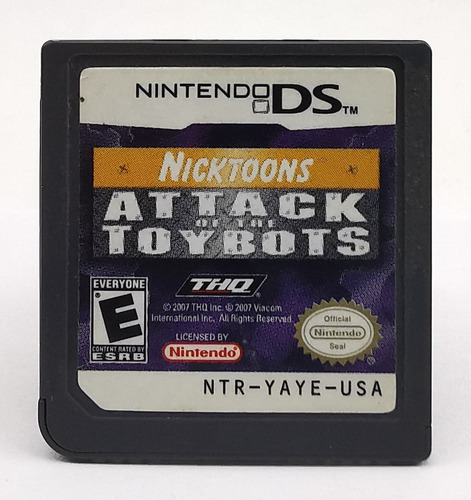 Nicktoons Attack Of The Toybots Ds Nintendo * R G Gallery