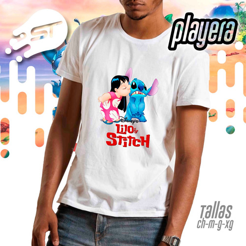 Playeras De Lilo Y Stich Lys-001