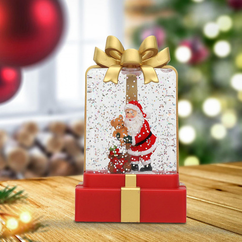 Linterna Navideña De Papá Noel Para Árbol De Navidad,