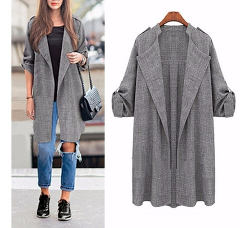 Saco Lino Talle Especial (hasta Talle 7xl)
