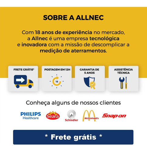 Miliohmímetro + Terrômetro Mt19, Pulso 2a!! Com Certificado.