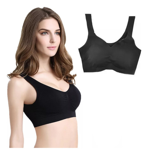 Brasier Deportivo Invisible Sin Costuras Gym Fitness Yoga