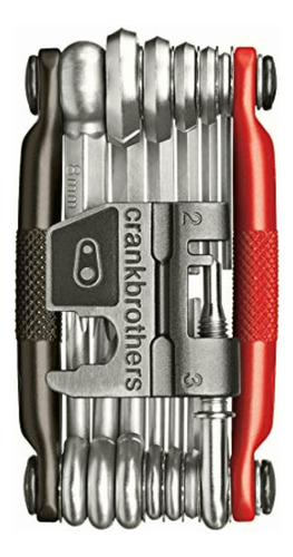 Crank Brothers Multi Tool 19 Negro Y Rojo