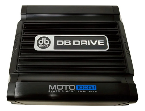 Amplificador Monoblock Db Drive Moto1000/1 1000w Clase D 1ch Color Negro