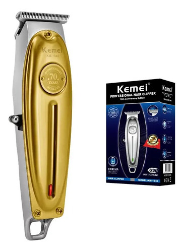 Kemei Km-1949 Cortadora De Pelo 70 Aniversario