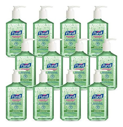 Gel Sanitizante Purell® Dispensador, Con Aloe, 354ml Fragancia Aloe