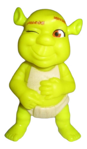 Shrek Bebe Semi Articulable Con Audiomt Wyc