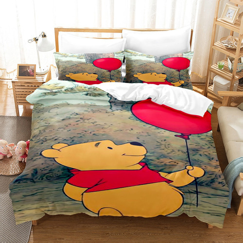 Conjuntos De Ropa De Cama Winnie Pooh Con Dibujos