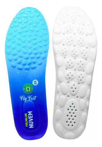  Palmilha Fly Feet Nuvem Esporão Fascite Plantar Orthopauher