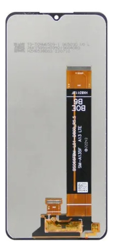 Tela Compatível Com A13 4g A23 M23 M13 M33 S/aro + Chave Preto