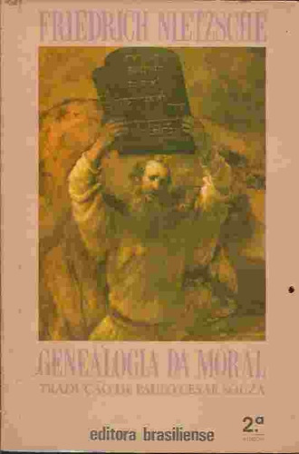 Livro - Filosofia - Genealogia Da Moral