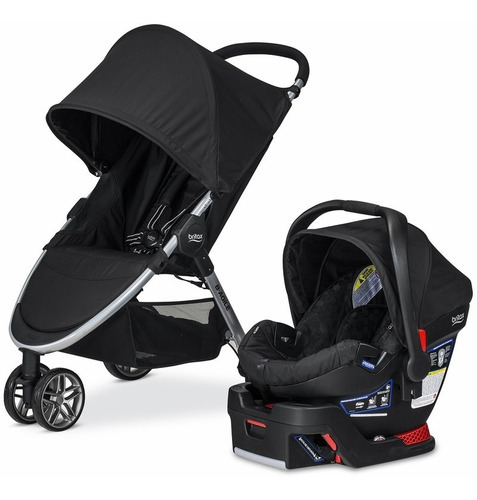 Coche Cuna Bebe Britax B Agile Travel System Huevito Y Base 