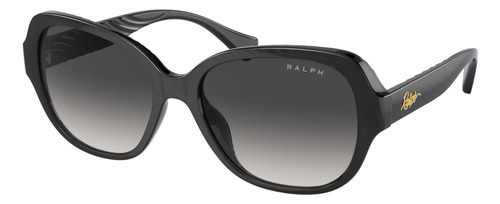 Gafas De Sol Ralph Sol Ra5316 M, Color Negro Con Marco De Inyectado Estandar - Ra5316