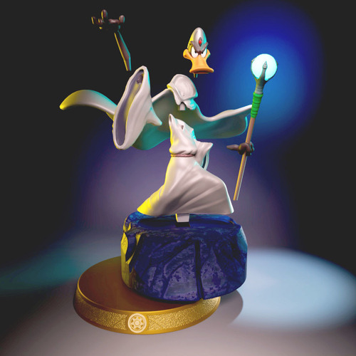 Figuras 3d El Pato Lucas Hechizero