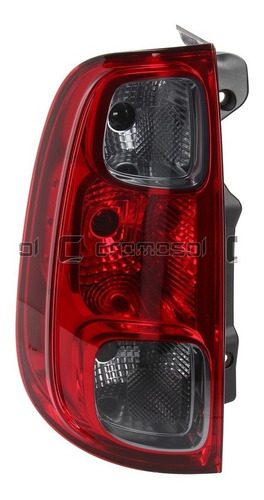 Faro Trasero Fiat Uno Novo 2010 11 12 13 14 15 16 Color Fume