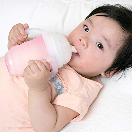 Juego De Transición De Botella Olababy (rosa)