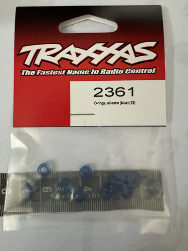 Juntas Tóricas De Silicona Azul (12) #2361 Traxxas