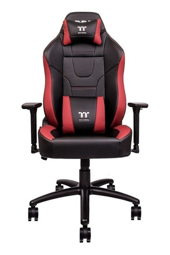 Silla Thermaltake U Comfort 2d Negro-rojo Ergonomica Max 140