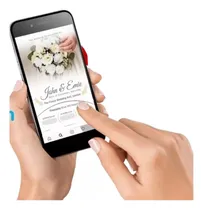 Comprar Invitación  Interactiva Inteligente 15 Años Boda Tarjeta Web