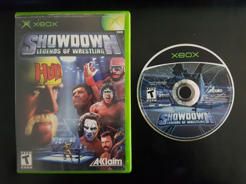 Showdown Legends Of Wrestling Xbox Clásico  Buena Condición