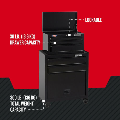 Imagen 2 de 2 de Gabinete Caja De Herramientas 5 Cajones Craftsman
