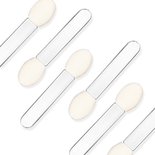 Pincel Delineador De Ojos Y Esponja Para Maquillaje, 10 Unid