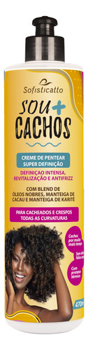 Creme De Pentear Super Definição Sou Mais Cachos 470ml