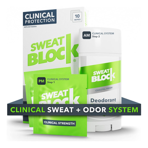 Sweatblock - Combo De Desodorante Antitranspirante